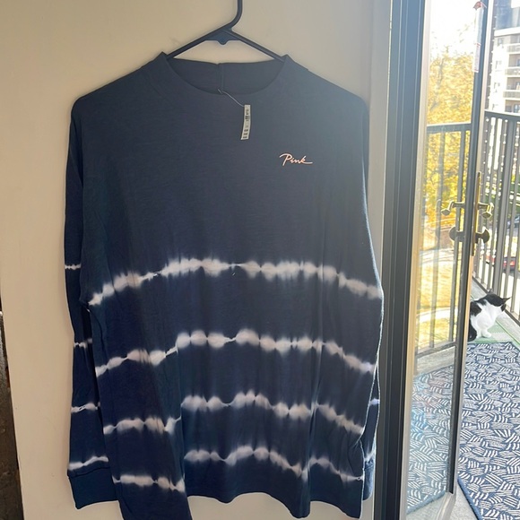 PINK Victoria's Secret Tops - Pink cotton light weight long sleeve tshirt